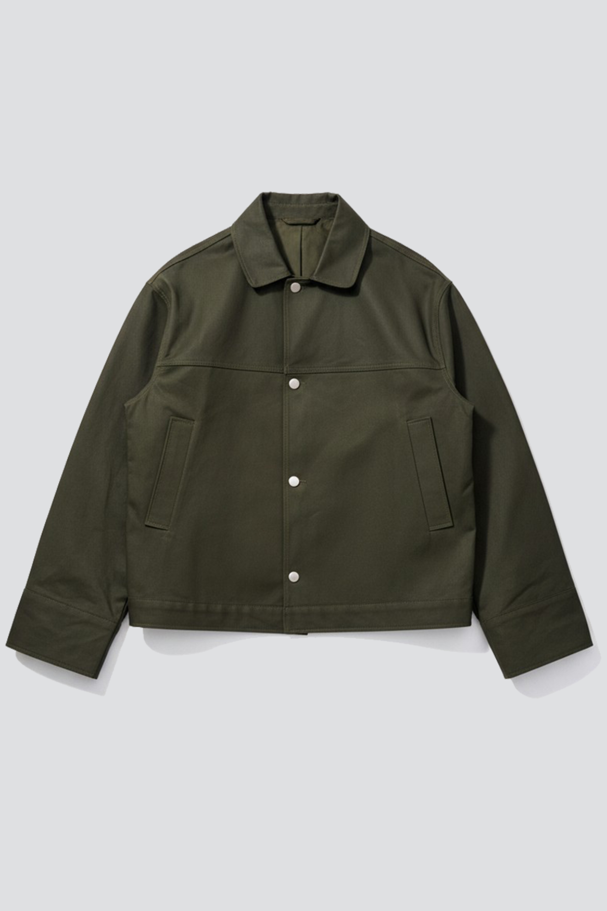 Assembly Green Wax Fireman Box Jacket - Image 3 of 12