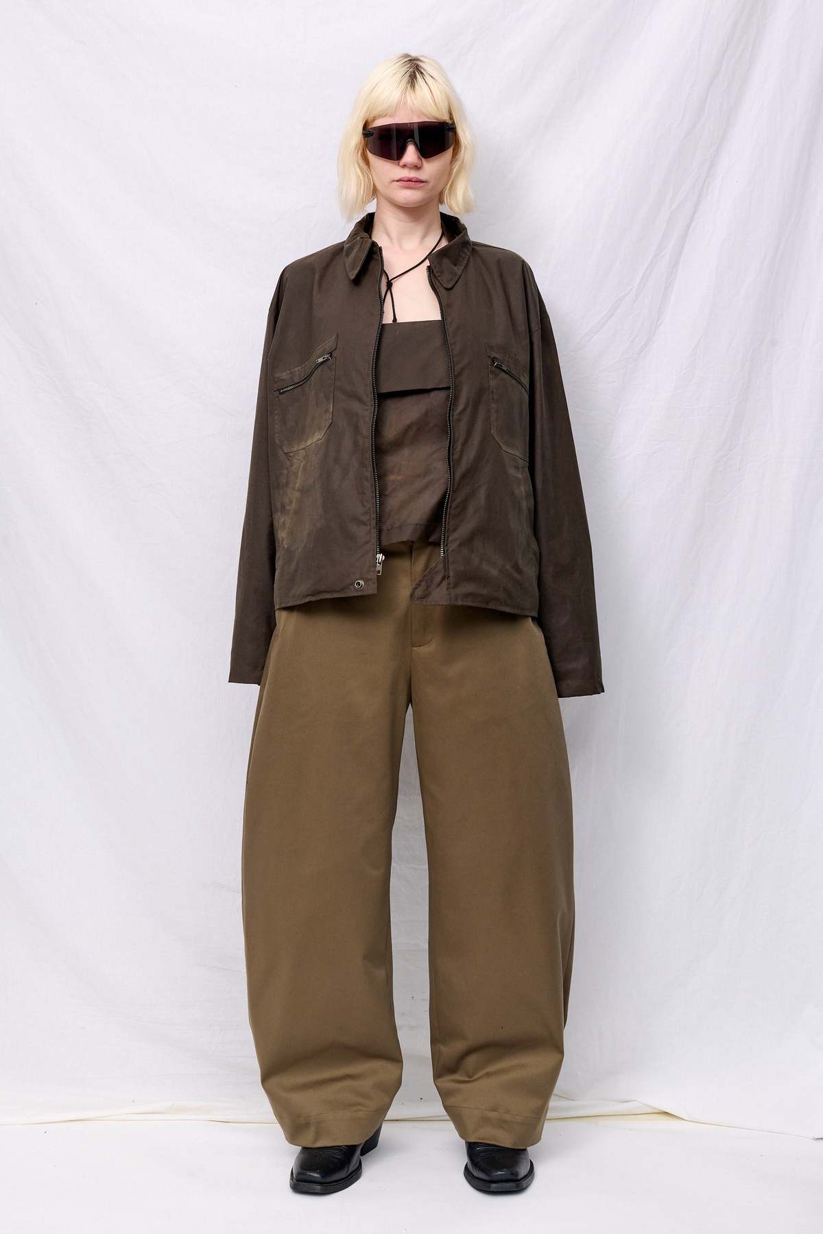 Assembly Khaki Volume Pant - Image 2 of 8