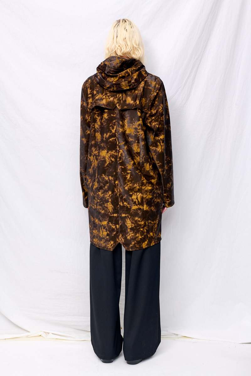 Rains Muddy Hooded Rain Long Jacket