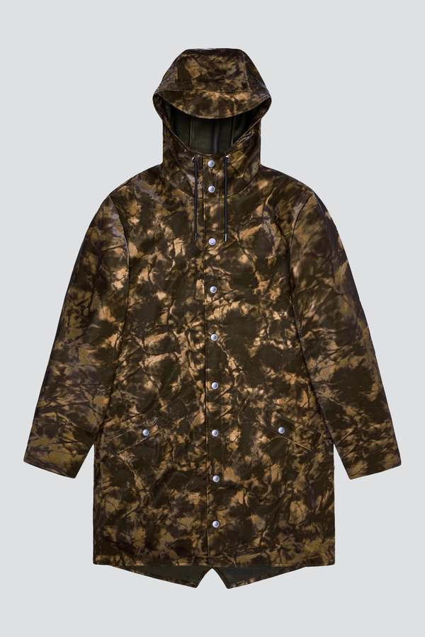 Rains Muddy Hooded Rain Long Jacket