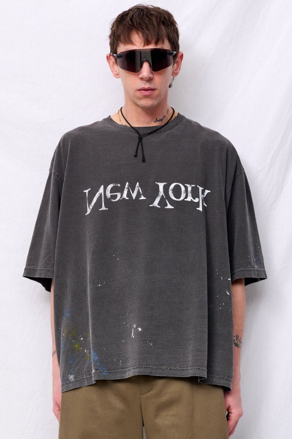 Assembly Shadow Painted New York Logo T-Shirt