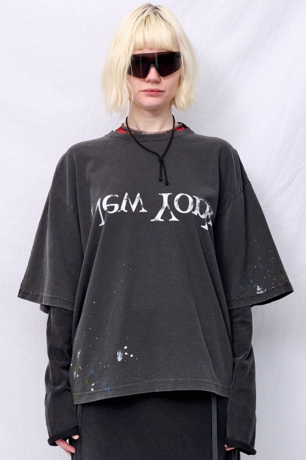 Assembly Shadow Painted New York Logo T-Shirt