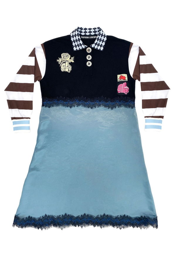 Chopova Lowena Black Polo Dress