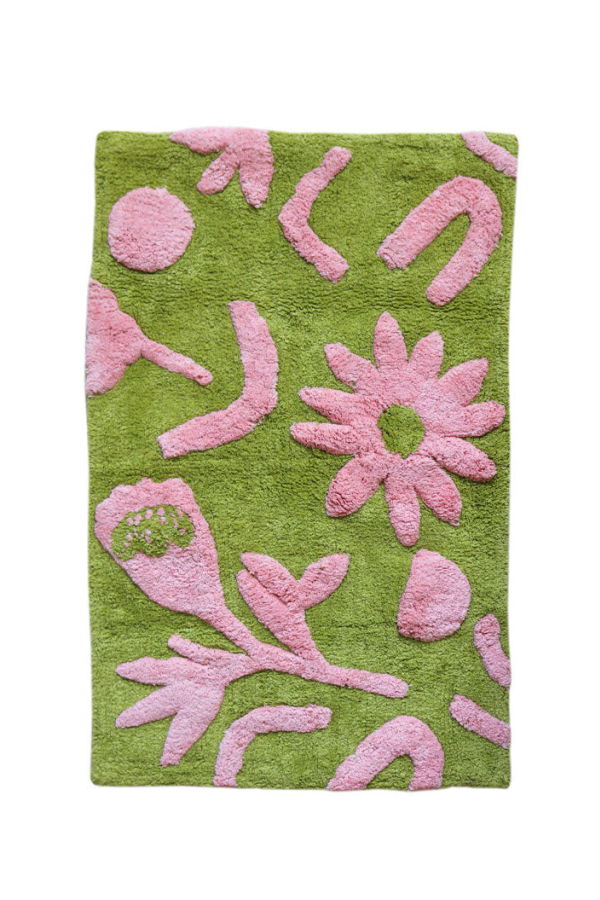 Mosey Me Floral Dreams Bath Mat