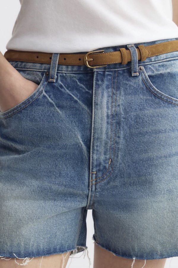 Nili Lotan Jane Suede Belt - Martora