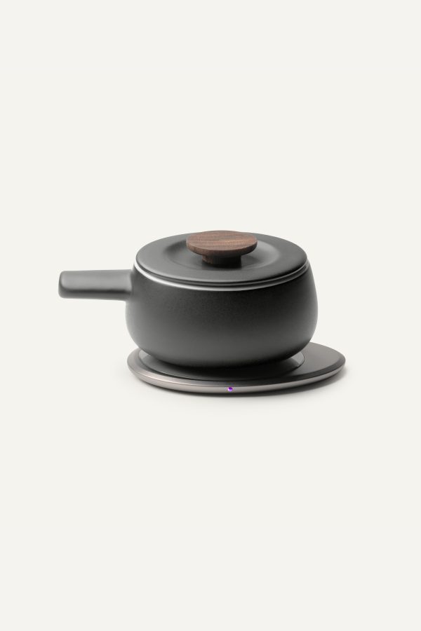 Ohom Inc Fondi Self-Heating Fondue Set - Inkstone Black