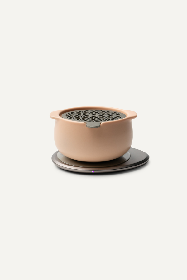 Ohom Inc Jun Self-Heating Diffuser Set - Rosy Apricot