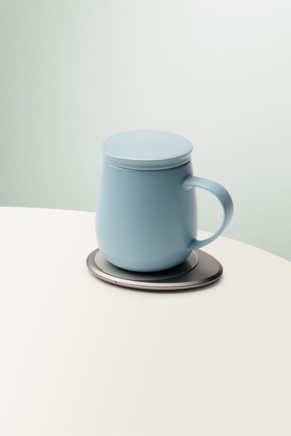 Ohom Inc Ui 3 Self-Heating Mug Set - Moonmist Blue