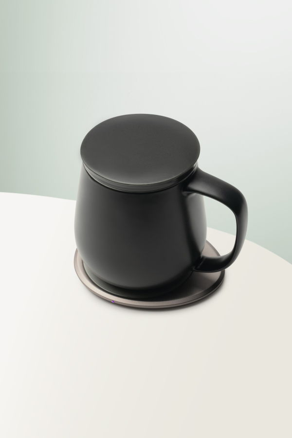 Ohom Inc Ui+ Self-Heating Mug Set - Inkstone Black