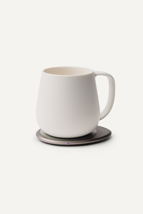 Ohom Inc Ui+ Self-heating Mug Set - Jasmine White