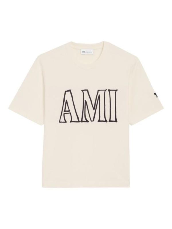 AMI Top - White Cream