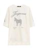 Jacquemus T-Shirt - Donkey Jacquard White - Thumbnail 1