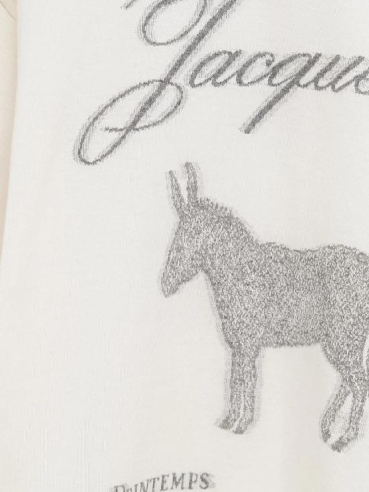 Jacquemus T-Shirt - Donkey Jacquard White - Image 2 of 3