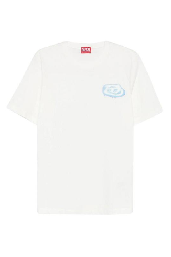 DIESEL Short Sleeve T-Shirt - White