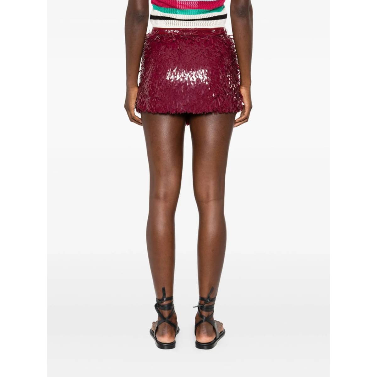 Alanui Skirt - Red - Image 2 of 5