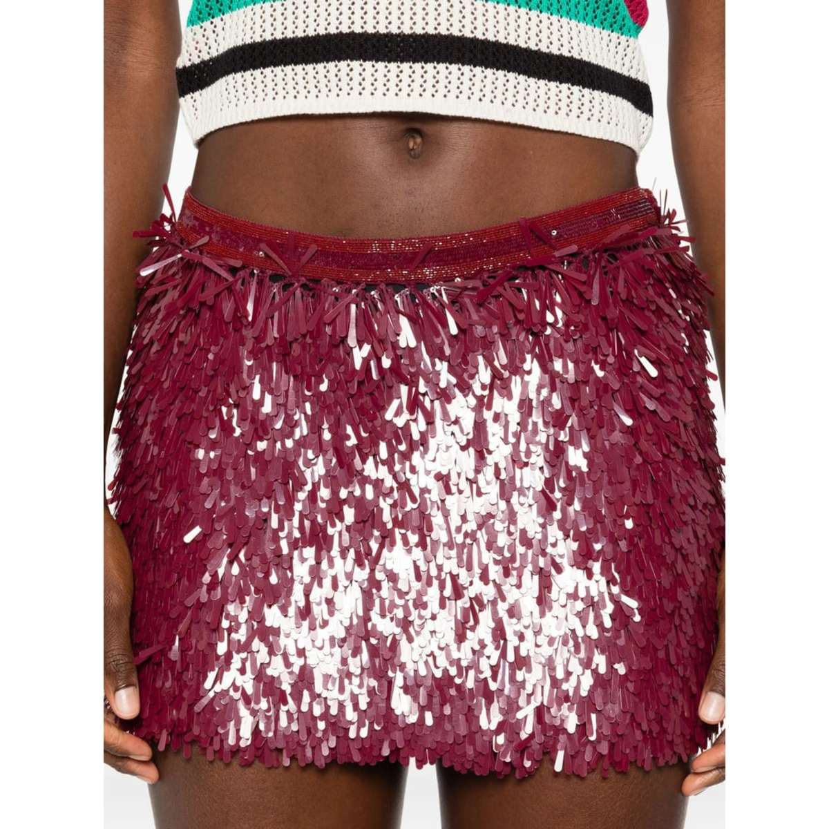 Alanui Skirt - Red - Image 5 of 5