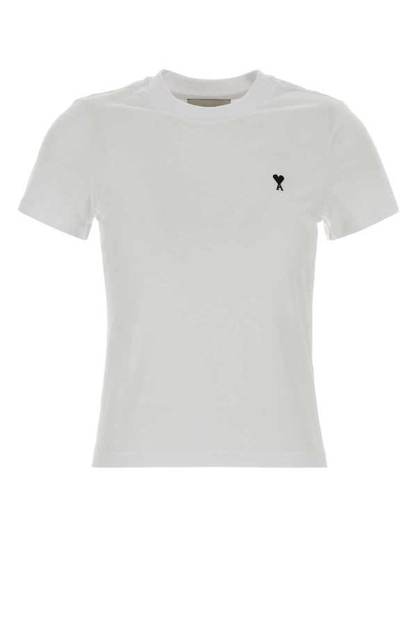 Ami Alexandre Mattiussi Cotton T-Shirt - White