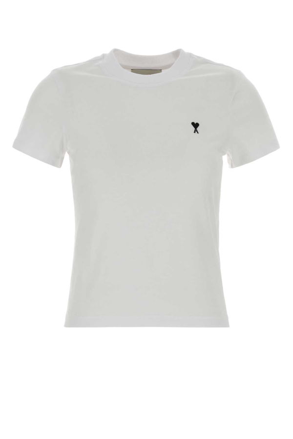 Ami Alexandre Mattiussi Cotton T-Shirt - White