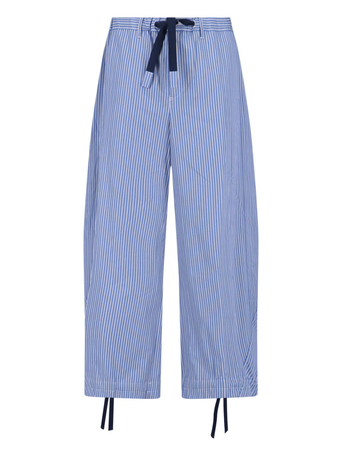 sacai Striped Pants - Blue - Image 1 of 5