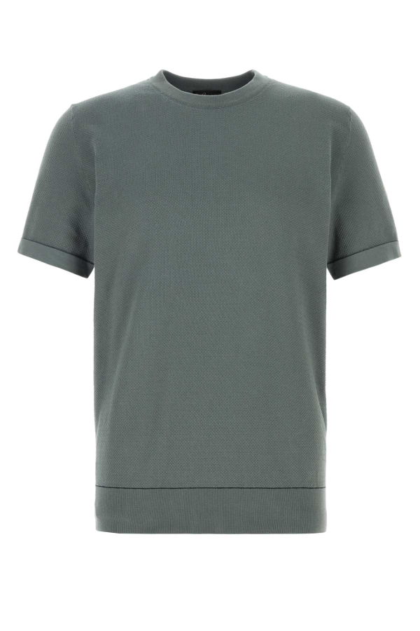 Brioni Cotton T-Shirt - Green