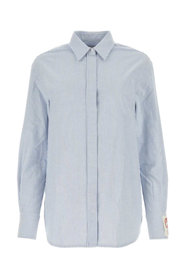 Golden Goose Embroidered Cotton Batilda Shirt - 80197