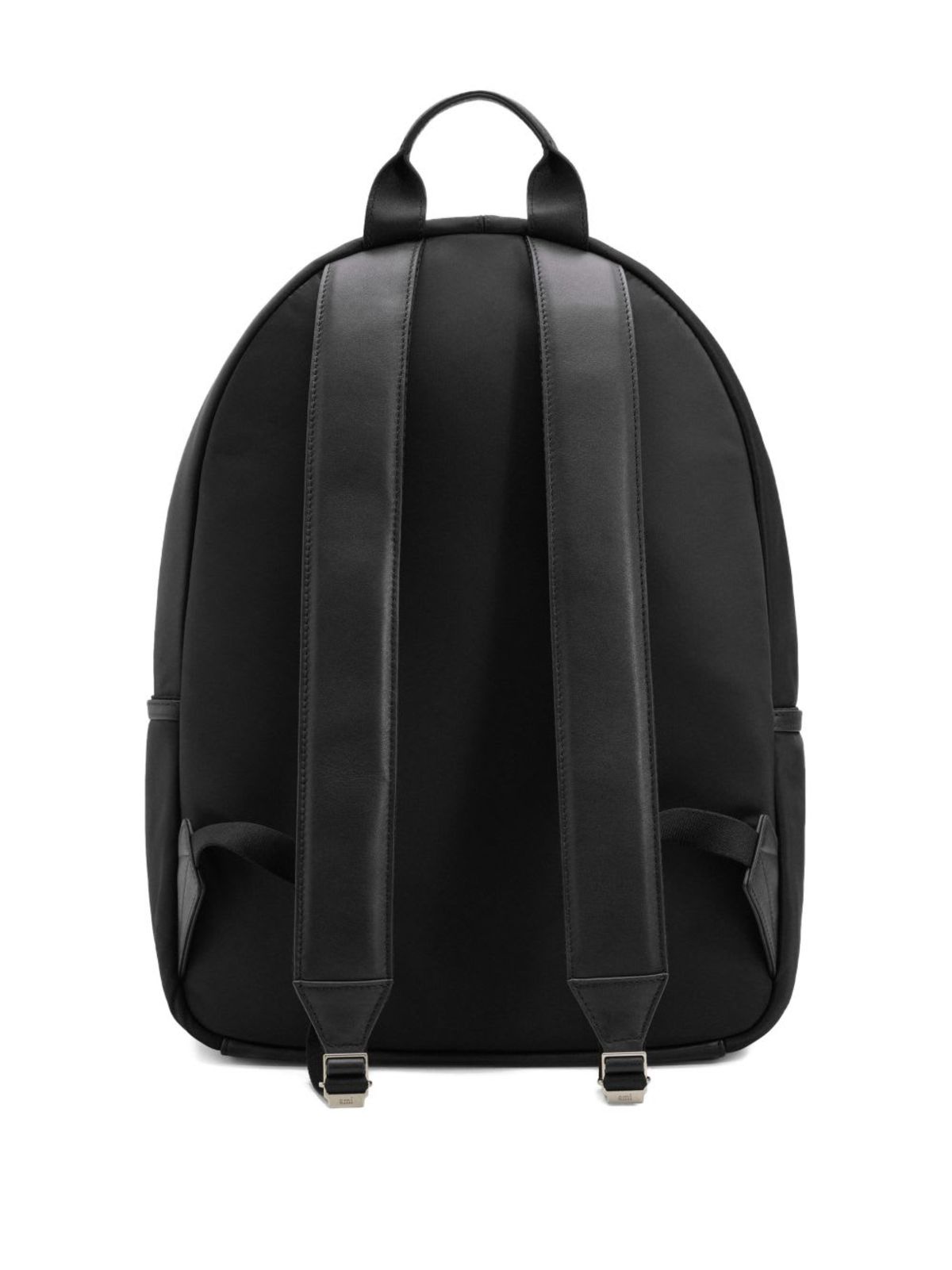 Ami Alexandre Mattiussi Nylon Backpack - Black - Image 3 of 5