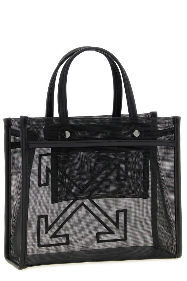 Off-White Small Market Shopping Bag Tote - Black
