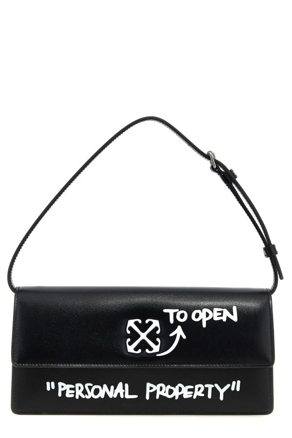 Off-White Jitney 1.0 Shoulder Bag - White/Black