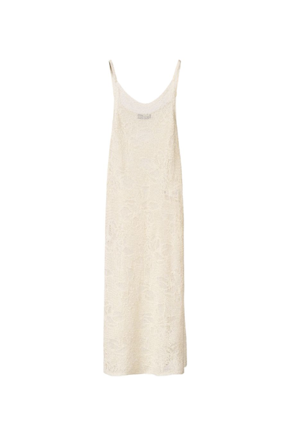 Fabiana Filippi Crochet Midi Dress - White