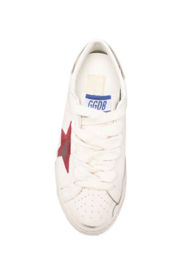 Golden Goose Super-Star Leather Sneakers - White