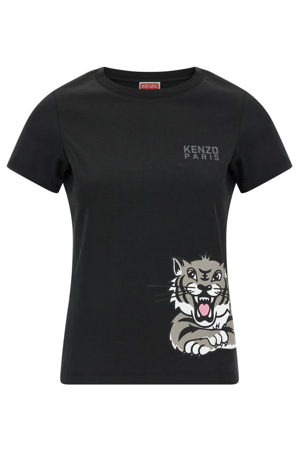 Kenzo Happy Tiger T-Shirt - Black