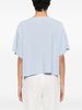 Fabiana Filippi Cotton T-Shirt - Clear Blue - Thumbnail 5