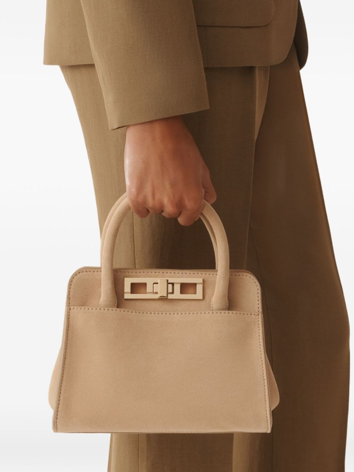 Fabiana Filippi Leather Tote - Beige - Image 5 of 5