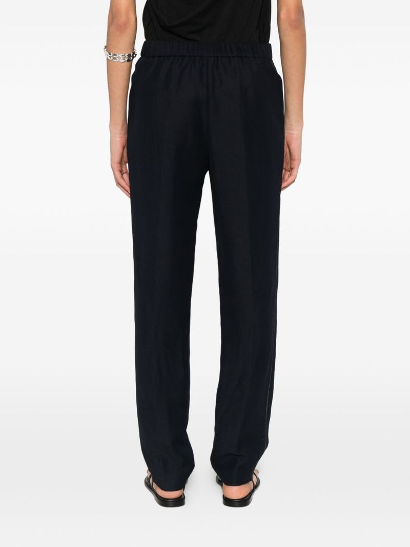 Fabiana Filippi Linen Blend Pants - Blue