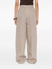 Fabiana Filippi Linen Trousers - Dove Grey - Thumbnail 5