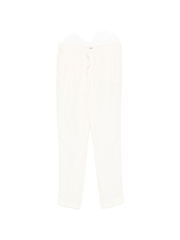 Fabiana Filippi Line Blend Trousers - White
