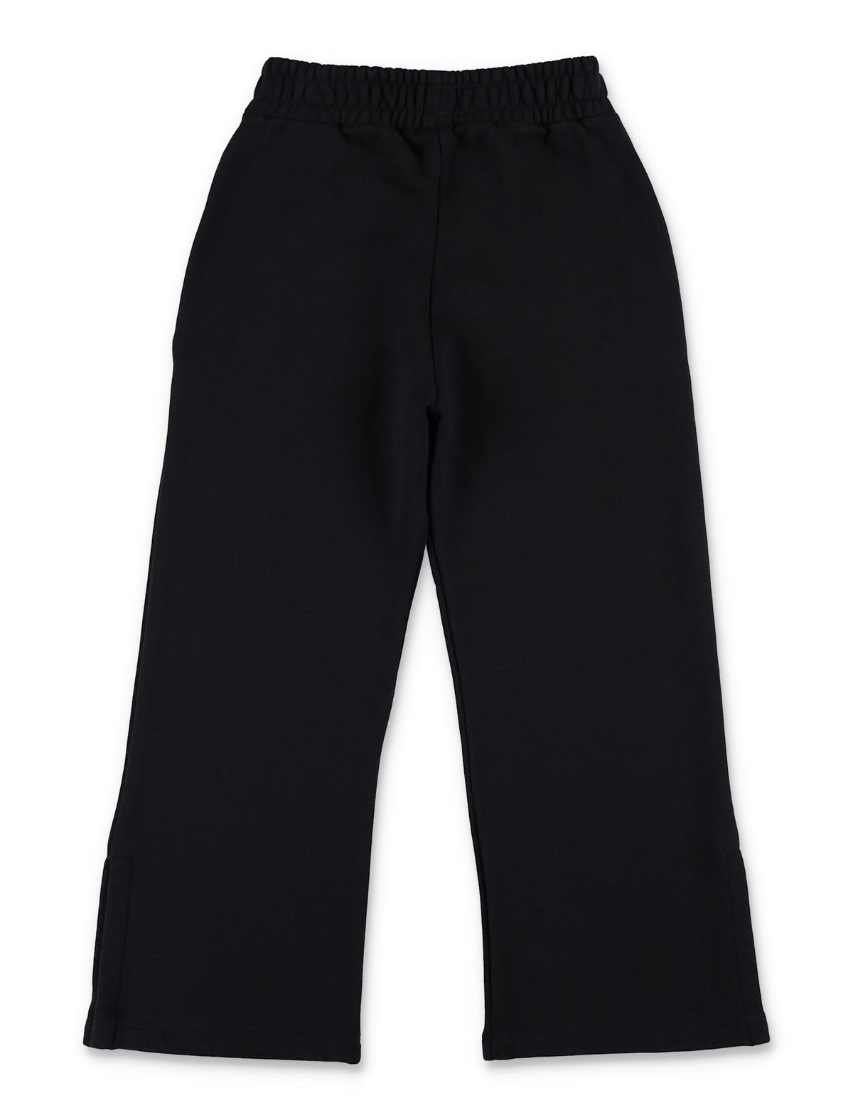 KIDS Off-White Wide Jogging Pants - Black - Image 3 of 3
