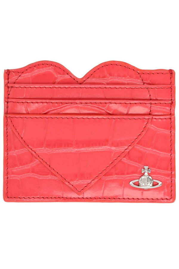 Vivienne Westwood Card Holder Heart - Red