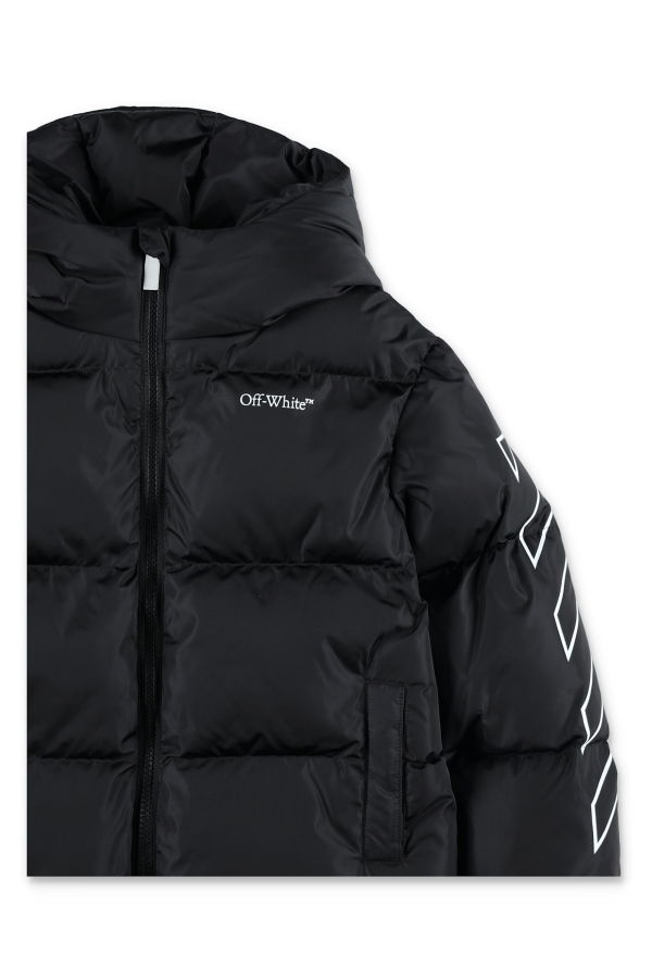 KIDS Off-White Bookish Down Jacket - Black