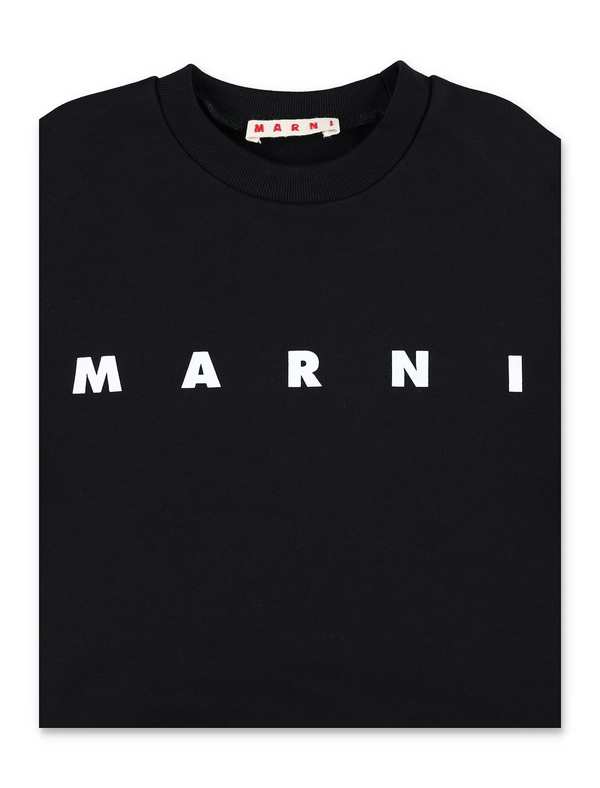 KIDS Marni Classic Cotton Sweatshirt - Black