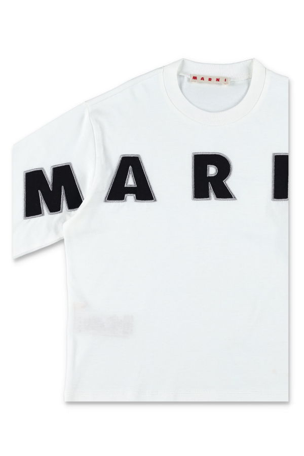 KIDS Marni Long-Sleeve T-Shirt - White