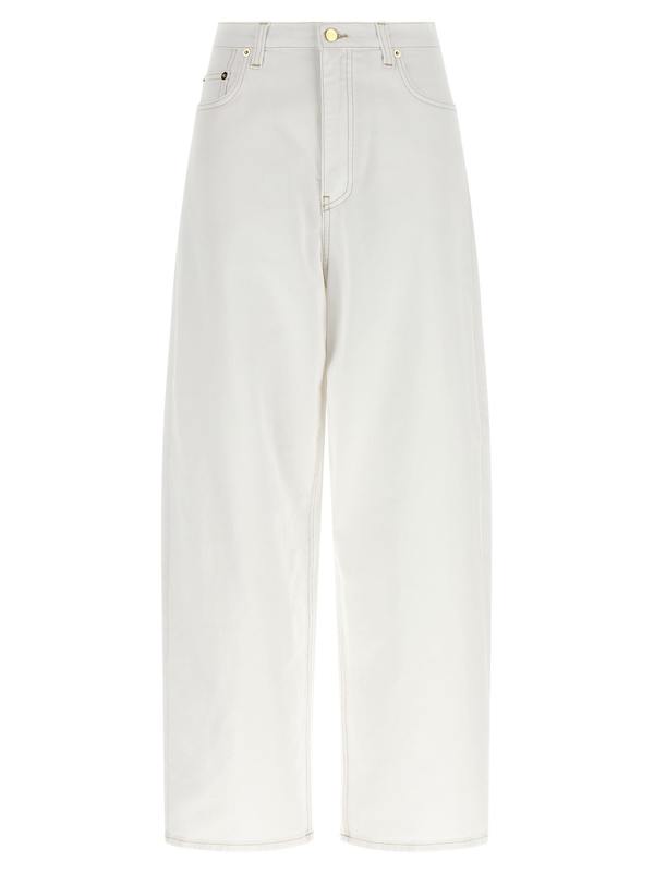 Fabiana Filippi High Waist Jeans - White