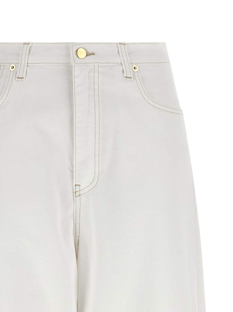 Fabiana Filippi High Waist Jeans - White