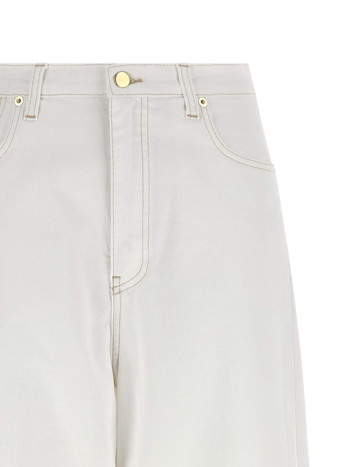 Fabiana Filippi High Waist Jeans - White - Image 3 of 4