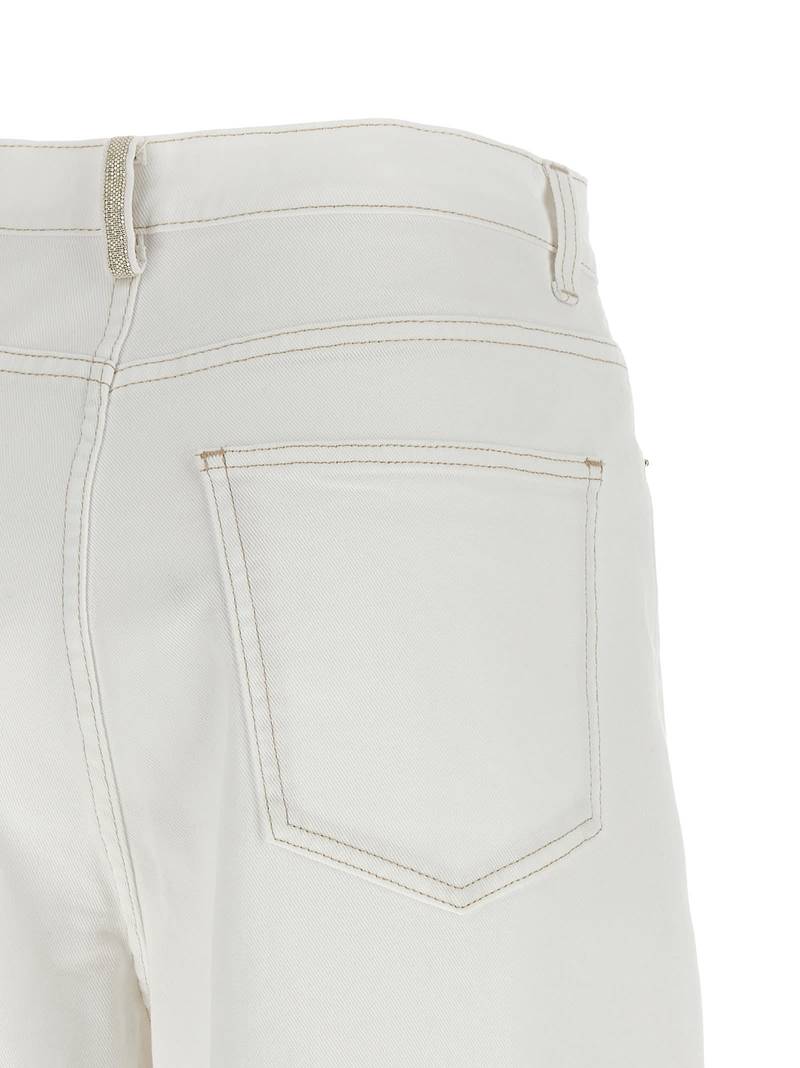 Fabiana Filippi High Waist Jeans - White
