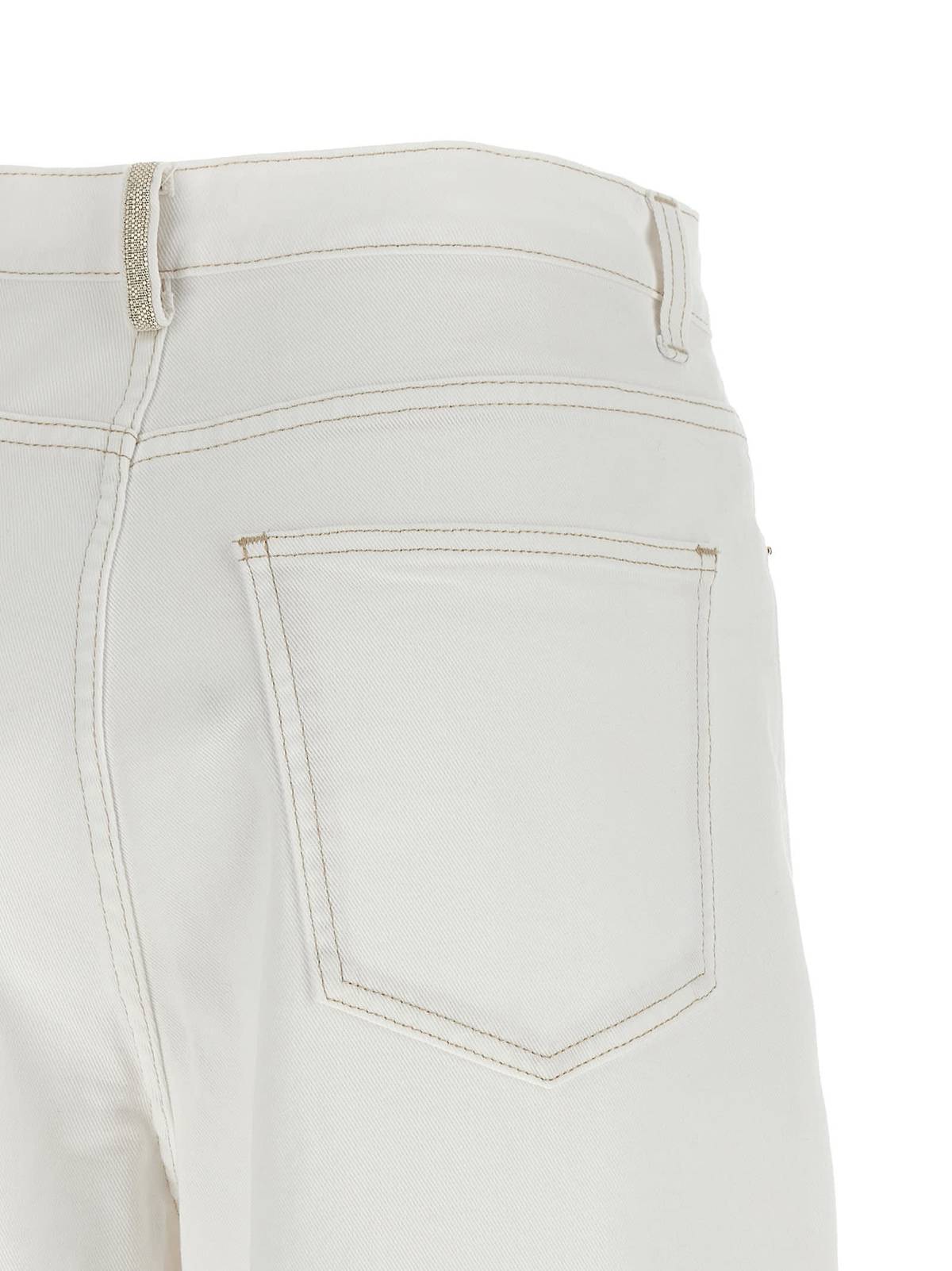 Fabiana Filippi High Waist Jeans - White - Image 4 of 4