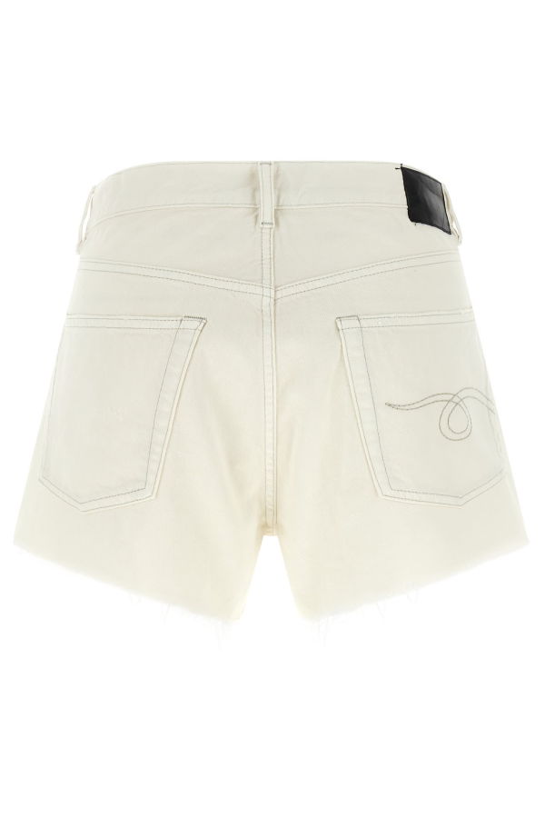 R13 X-BF Shorts - White