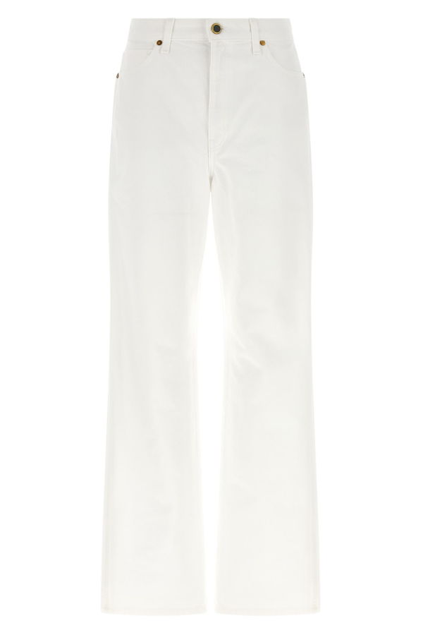 khaite Danielle Jeans - White