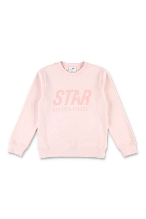 KIDS Golden Goose Logo Sweatshirt - Sepia Rose