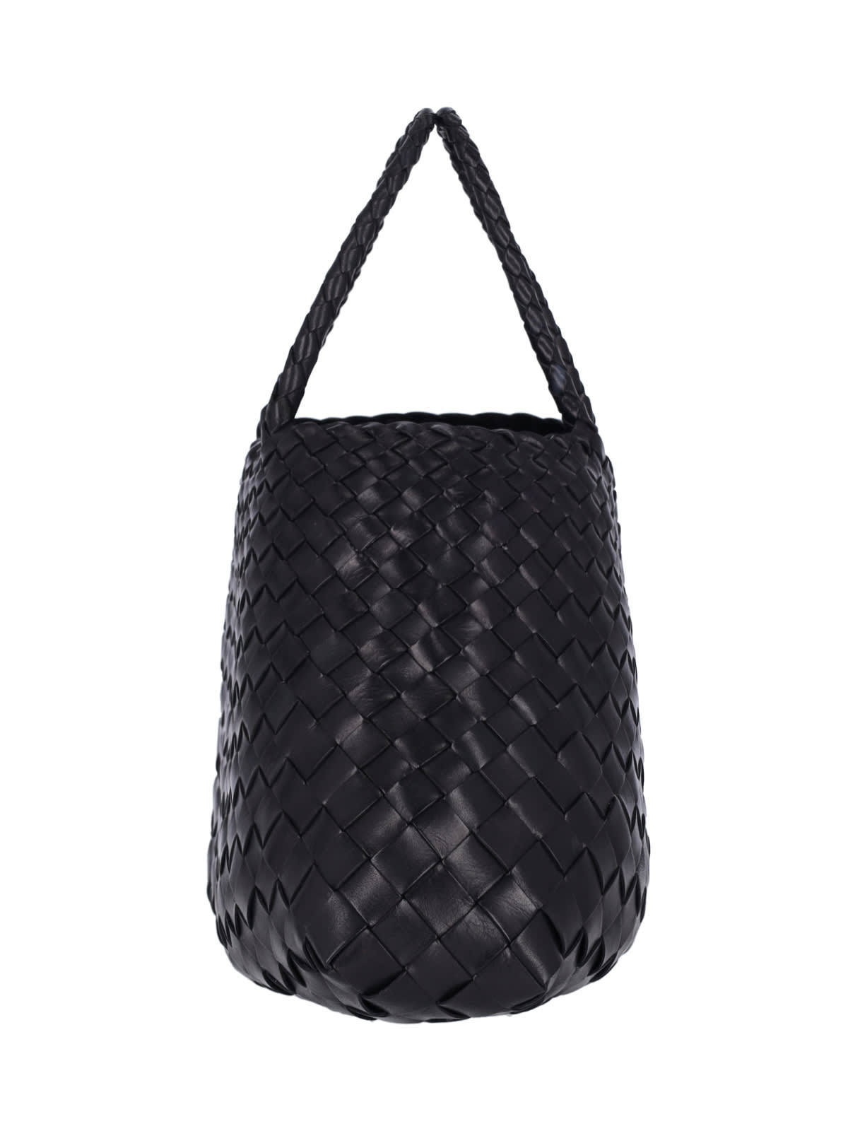 Dragon Diffusion Woven Leather Tote Bag - Black | Garmentory